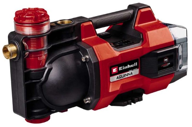 Насос садовий акумуляторний Einhell AQUINNA 36/38 F LED (4180410)