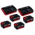 Аккумуляторная бесщеточная газонокосилка Einhell GP-CM 36/52 S Li BL (4x4.0Ah), 52 см (3413327)