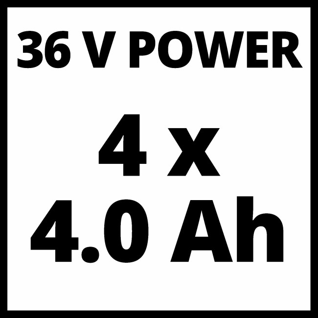 Акумуляторна безщіткова газонокосарка Einhell GP-CM 36/52 S Li BL (4x4.0Ah), 52 см (3413327) Акумуляторна безщіткова газонокосарка Einhell GP-CM 36/52 S Li BL (4x4.0Ah), 52 см (3413327)