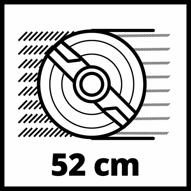 Акумуляторна безщіткова газонокосарка Einhell GP-CM 36/52 S Li BL (4x4.0Ah), 52 см (3413327) Акумуляторна безщіткова газонокосарка Einhell GP-CM 36/52 S Li BL (4x4.0Ah), 52 см (3413327)