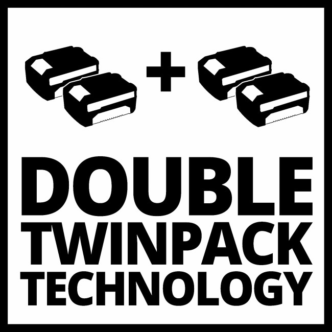 Акумуляторна безщіткова  газонокосарка Einhell GP-CM 36/52 S Li BL (4x4.0Ah), 52 см (3413327)