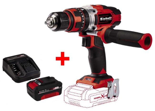Ударный шуруповерт Einhell TE-CD 18/48 Li-i-Solo (4513926) Ударный шуруповерт Einhell TE-CD 18/48 Li-i-Solo (4513926)