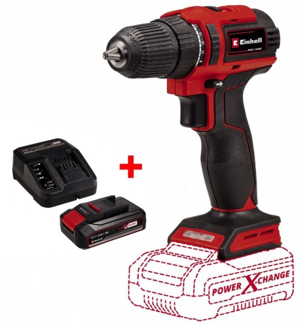 Шуруповерт безщітковий Einhell TE-CD 18/40 Li BL Solo (4513997) Шуруповерт безщітковий Einhell TE-CD 18/40 Li BL Solo (4513997)