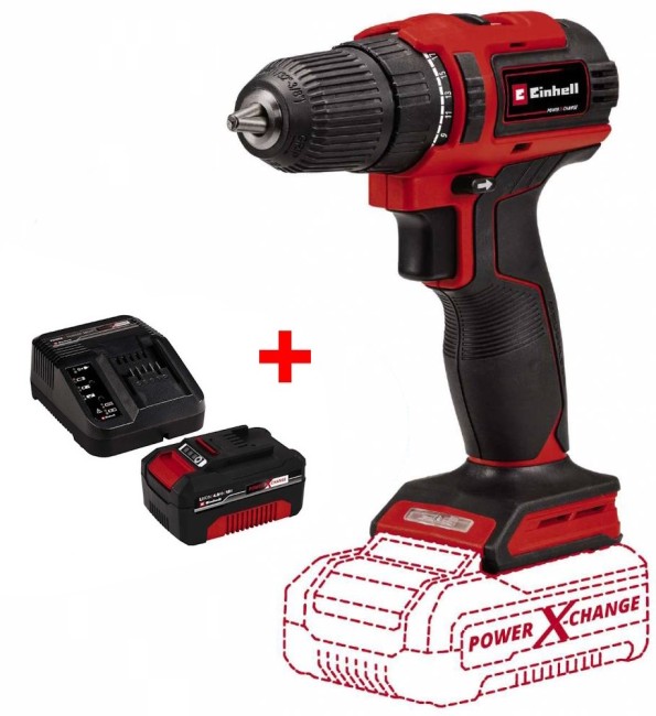 Шуруповерт безщітковий Einhell TE-CD 18/40 Li BL Solo (4513997) Шуруповерт безщітковий Einhell TE-CD 18/40 Li BL Solo (4513997)