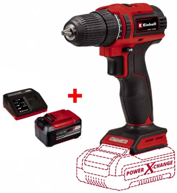 Шуруповерт безщітковий Einhell TE-CD 18/40 Li BL Solo (4513997) Шуруповерт безщітковий Einhell TE-CD 18/40 Li BL Solo (4513997)