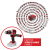 Набір ударний шуруповерт безщітковий Einhell TP-CD 18 Li-i Brushless - Solo + Starter-Kit 18V 2,5 Ah (4513860,4512097)