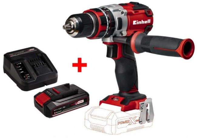 Ударний шуруповерт безщітковий Einhell TP-CD 18 Li-i Brushless - Solo (4513860)