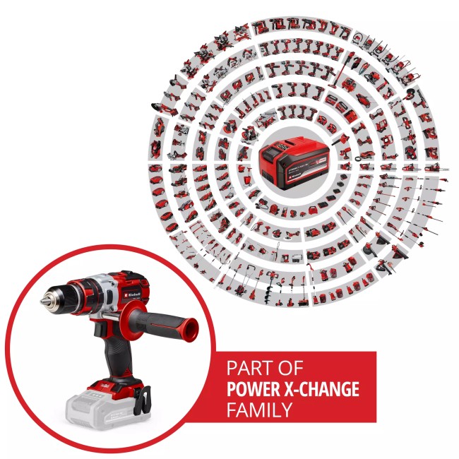 Ударний шуруповерт безщітковий Einhell TP-CD 18 Li-i Brushless - Solo (4513860)