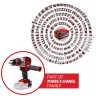 Ударний шуруповерт безщітковий Einhell TP-CD 18 Li-i Brushless - Solo (4513860)
