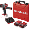 Ударний шуруповерт безщітковий Einhell TP-CD 18 Li-i Brushless - Solo (4513860)
