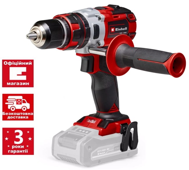 Ударний шуруповерт безщітковий Einhell TP-CD 18 Li-i Brushless - Solo (4513860)