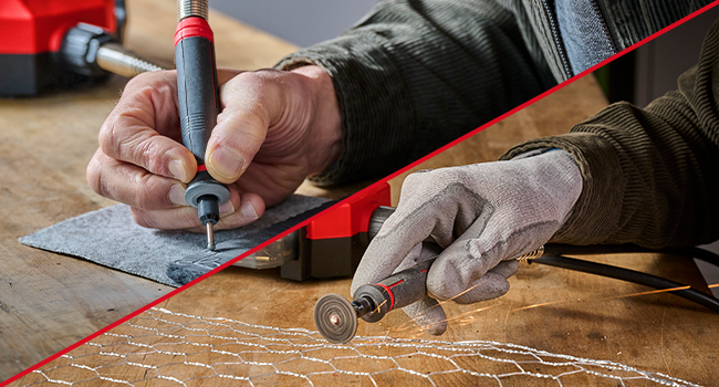 Гравер акумуляторний Einhell TE-MT 18/34 Li Solo (4419360)