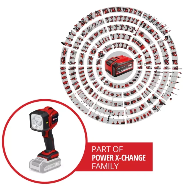Ліхтар акумуляторний 1 LED Einhell TC-CL 18/350 Li - Solo (4514175)