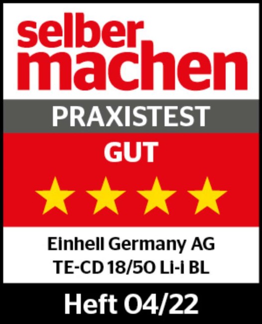 Ударний шуруповерт безщітковий Einhell TP-CD 18/50 Li-i BL Solo (4513942)