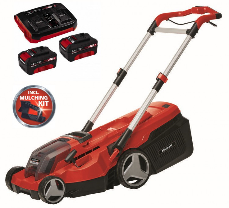Газонокосилка аккумуляторная Einhell RASARRO 36/38 (2x4 Ah)