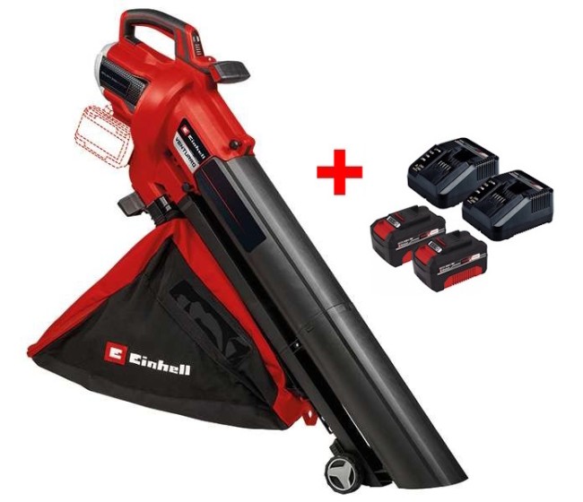 Повітродувка-пилосос акумуляторна безщіткова з подрібнювачем Einhell VENTURRO 36/240 (3433640) Повітродувка-пилосос акумуляторна безщіткова з подрібнювачем Einhell VENTURRO 36/240 (3433640)