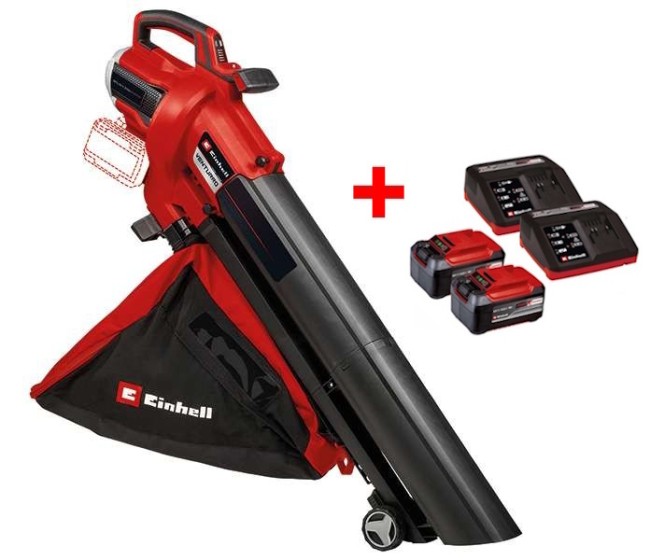 Повітродувка-пилосос акумуляторна безщіткова з подрібнювачем Einhell VENTURRO 36/240 (3433640) Повітродувка-пилосос акумуляторна безщіткова з подрібнювачем Einhell VENTURRO 36/240 (3433640)
