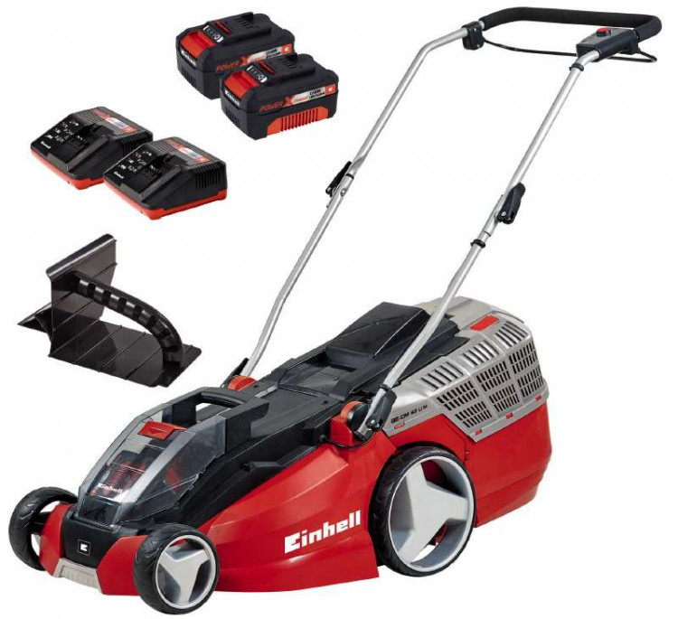 Газонокосилка аккумуляторная Einhell GE-CM 43 Li M Kit