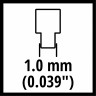 Ланцюг для пилки Einhell 15 см, 1.0 мм, 28T, 7.62 мм (4500174)