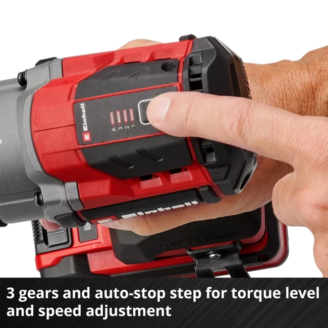 Ударний гайковерт акумуляторний безщітковий Einhell Professional TP-CW 18/750-C Li BL-Solo (4510065) Ударний гайковерт акумуляторний безщітковий Einhell Professional TP-CW 18/750-C Li BL-Solo (4510065)