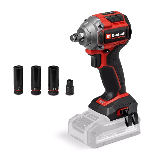 Ударный гайковерт аккумуляторный бесщеточный Einhell Professional TP-CW 18/260-C Li BL - Solo (4510090) Ударный гайковерт аккумуляторный бесщеточный Einhell Professional TP-CW 18/260-C Li BL - Solo (4510090)
