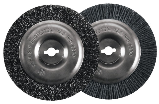 Щітки нейлонова та стальна до Einhell  GC-EG 1410 / GE-CC 18 Li - Solo, 2 шт (3424115)