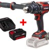 Набір ударний безщітковий акумуляторний шуруповерт Einhell TP-CD 18/120 Li-i BL + Starter-Kit 4.0 Аг (4514310, 4512042)