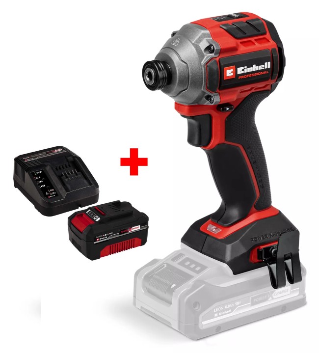 Ударна викрутка безщіткова Einhell Professional TP-CI 18/250-C Li BL - Solo (4510095)