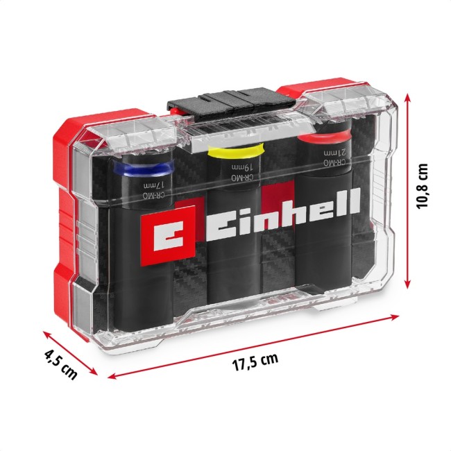 Набір ударних головок Einhell, 3 шт (109263)