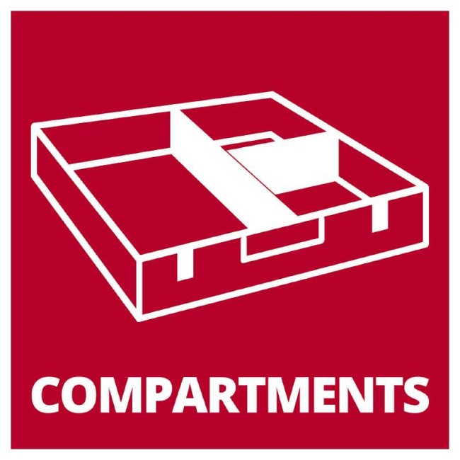 Набор пластиковых отсеков Einhell E-Case Plastic Compartments Set (4540012) Набор пластиковых отсеков Einhell E-Case Plastic Compartments Set (4540012)