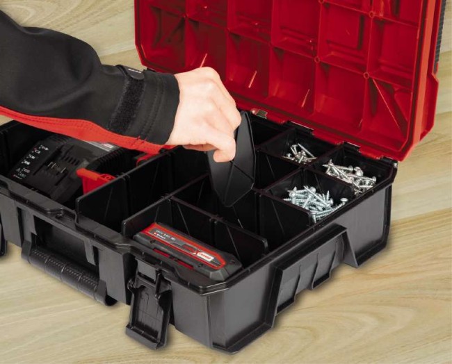 Набор пластиковых отсеков Einhell E-Case Plastic Compartments Set (4540012) Набор пластиковых отсеков Einhell E-Case Plastic Compartments Set (4540012)
