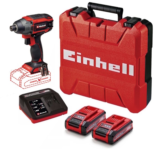 Ударная отвертка бесщеточная Einhell TP-CI 18/220 Li BL-Solo (4510085)