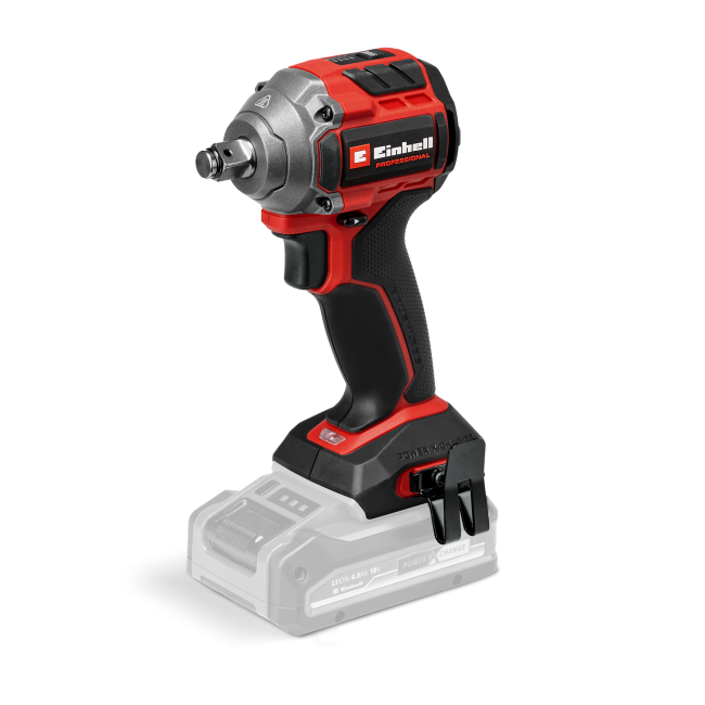 Набор Ударный гайковерт бесщеточный аккумуляторный Einhell Professional TP-CW 18/260-C Li BL - Solo + зарядное устройство и аккумулятор 18V 4,0 Ah (4510090, 4512042)