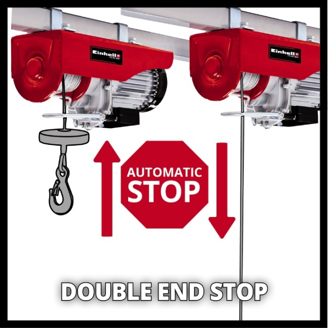 Тельфер електричний Einhell TC-EH 600 (2255150) Тельфер електричний Einhell TC-EH 600 (2255150)