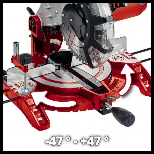 Пила торцювальна Einhell TC-MS 2513 L (4300850)