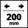 Стрічкова пила Einhell TC-SB 200 + (4308013)