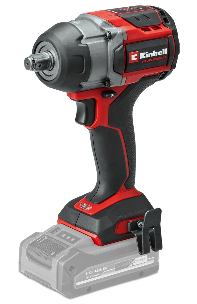 Набір Ударний гайковерт акумуляторний безщітковий Einhell Professional TP-CW 18/750-C Li BL-Solo + зарядне і акумулятор Starter-Kit 18V 4,0 Ah (4510065, 4512042)