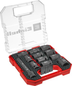 Набір ударних головок з подовжувачем Einhell, 12 шт (109283)