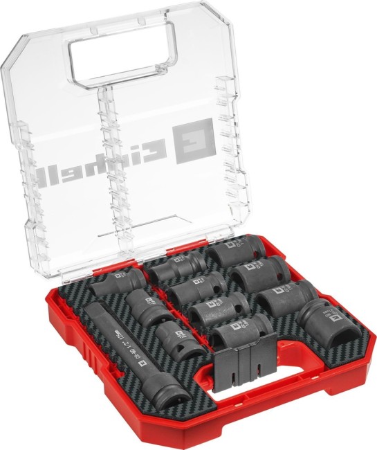 Набір ударних головок з подовжувачем Einhell, 12 шт (109283)