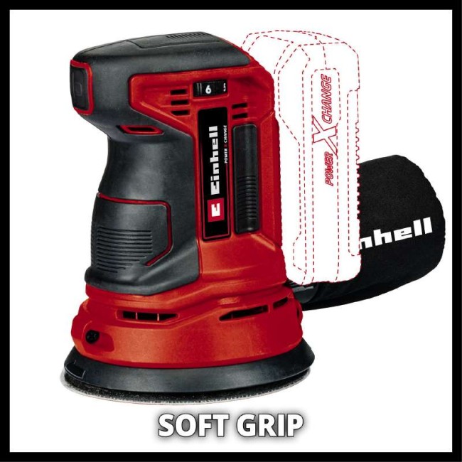 Ексцентрикова шліфмашина Einhell TE-RS 18 Li - Solo (4462010)