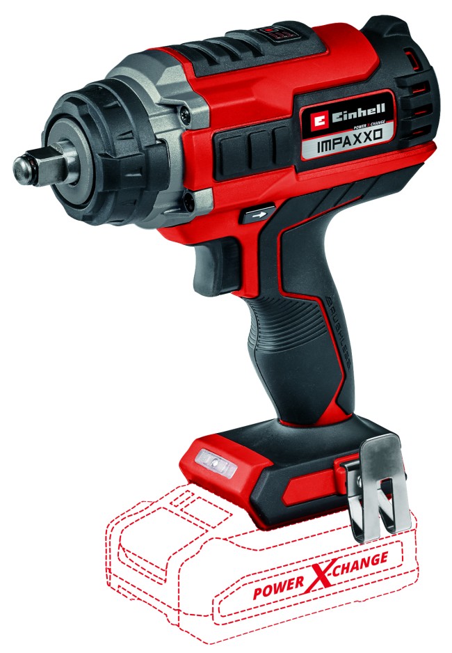 Набор ударный гайковерт бесщеточный Einhell IMPAXXO 18/450 - Solo + Starter Kit 18V 4,0 Ah (4510070, 4512042) Набор ударный гайковерт бесщеточный Einhell IMPAXXO 18/450 - Solo + Starter Kit 18V 4,0 Ah (4510070, 4512042)