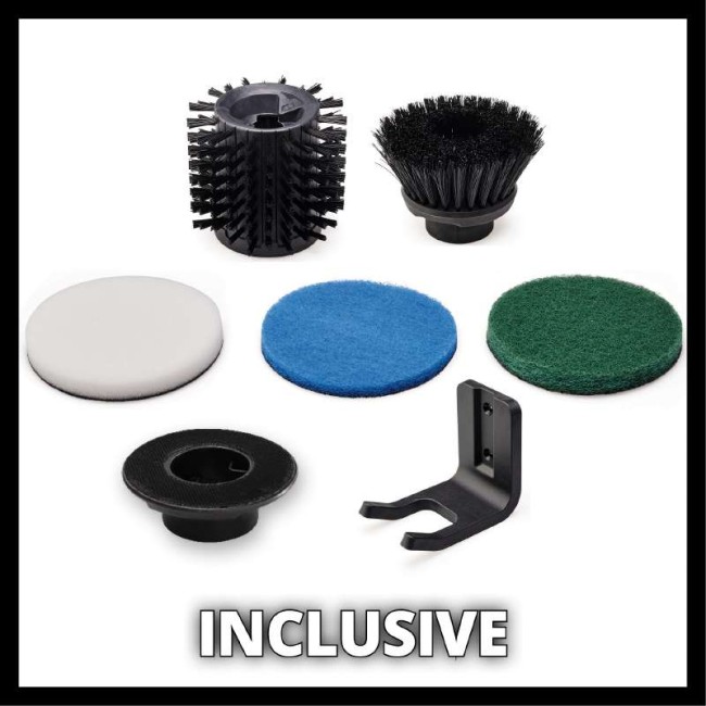 Аккумуляторный очиститель поверхностей Einhell PICOBELLA 18/90 (3424220) Аккумуляторный очиститель поверхностей Einhell PICOBELLA 18/90 (3424220)