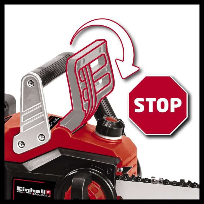 Уценка! Пила цепная бесщеточная аккумуляторная Einhell GP-LC 36/35 Li-Solo (4501780) Уценка! Пила цепная бесщеточная аккумуляторная Einhell GP-LC 36/35 Li-Solo (4501780)