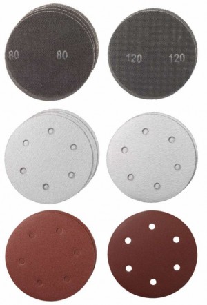 Шліфувальний папір до TC-DW 225(Х) P80, Р120 (15 шт.) kwb (491066)