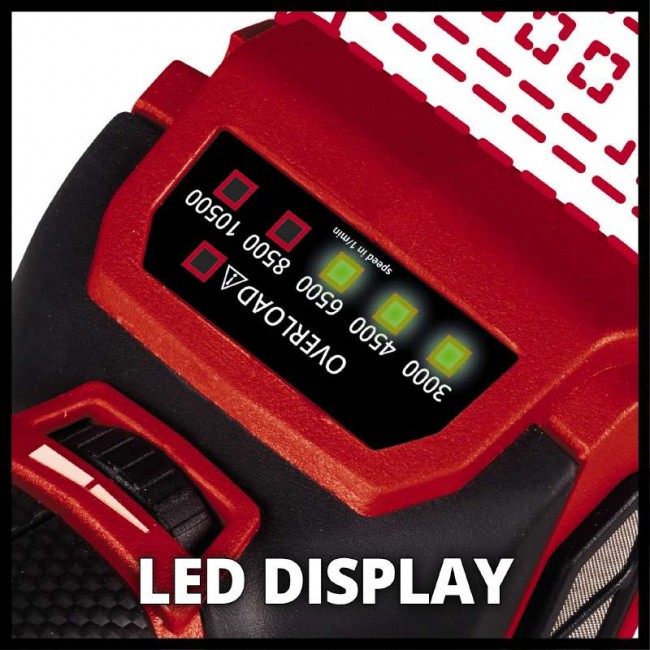 Кутова акумуляторна безщіткова шліфмашина Einhell TP-AG 18/125 CE Q Li - Solo (4431155) Кутова акумуляторна безщіткова шліфмашина Einhell TP-AG 18/125 CE Q Li - Solo (4431155)