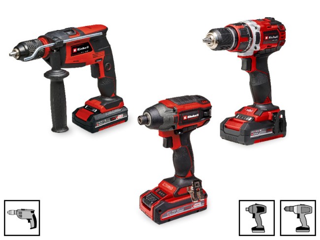 Набір ударних біт 11 шт Einhell, у кишеньковому кейсі (118673)