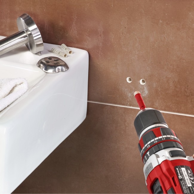 Набір трубчастих свердел по плитці 4 шт Einhell, XS-Case (500404)