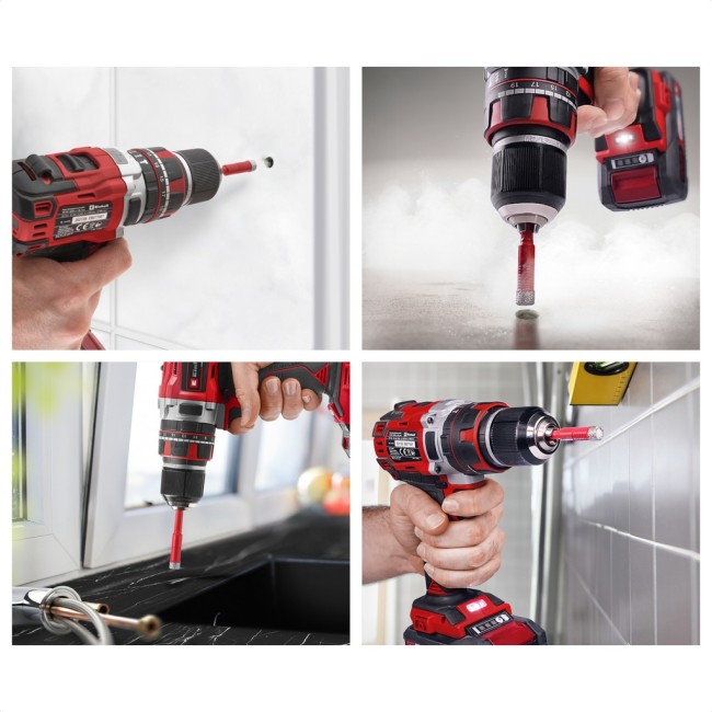 Набір трубчастих свердел по плитці 4 шт Einhell, XS-Case (500404)