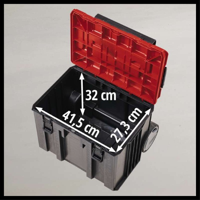 Пластиковый кейс Einhell E-Case L с колесами (4540014)