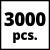 Скобы к степлеру Einhell 5,7 х 19 мм, 3000шт (4137875)